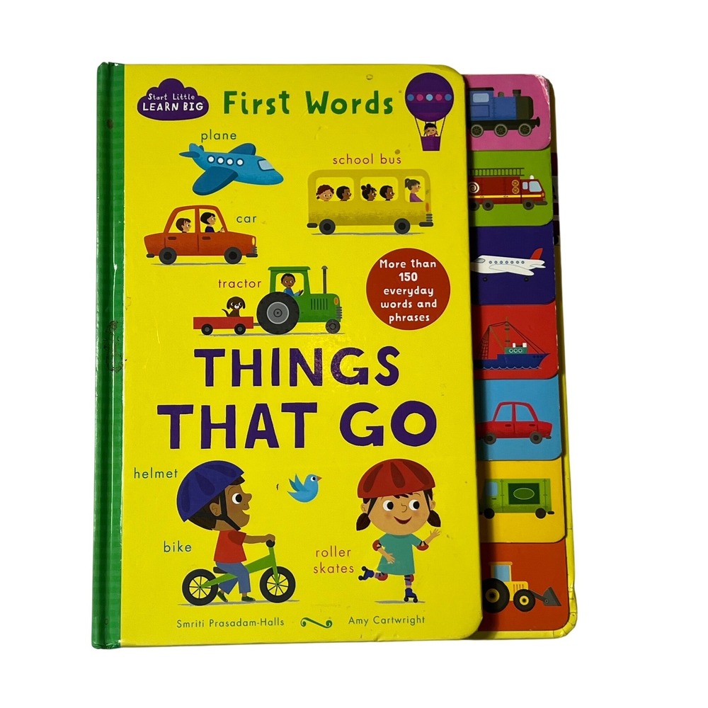 Start‎ Little Learn Big First Words Things That Go Board Book 9781680525915